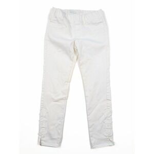 Gap Kids White Regular Fit Embroidered Stars Legging Ankle Jeans Girl's Size 12R